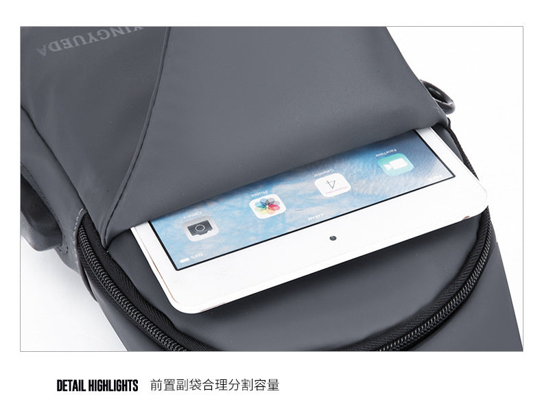 Men's Chest Bag Casual Backpack Sports Function Oblique Shoulder Fashion Tactical Single Crossbody