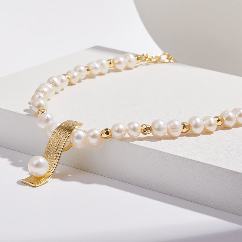 Pearl Necklace Minority Fashion Pendant For Women