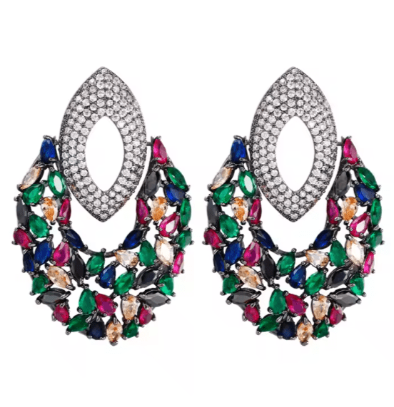 Zirconia Claw Necklace Set ©